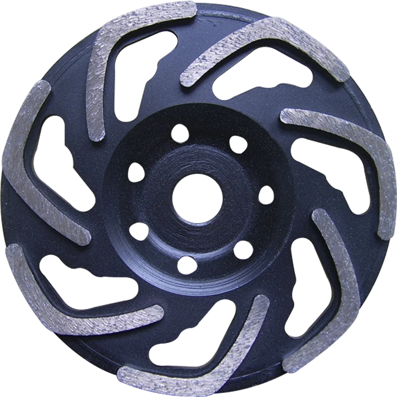 Ruedas de copa de diamante 7 "x5/8"-11, 20 piezas/cartón, ¡mejor! ¡Más rápido! ¡Más barato! Ruedas de copa de hormigón, ruedas de copa de granito