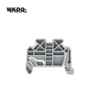 Abrazadera directa WKF 35 de 10 piezas, montaje fijo para Reino Unido PT ST Series NS, 35mm, bloque de terminales de Riel DIN, soporte de parada, instalación gratuita WKF35