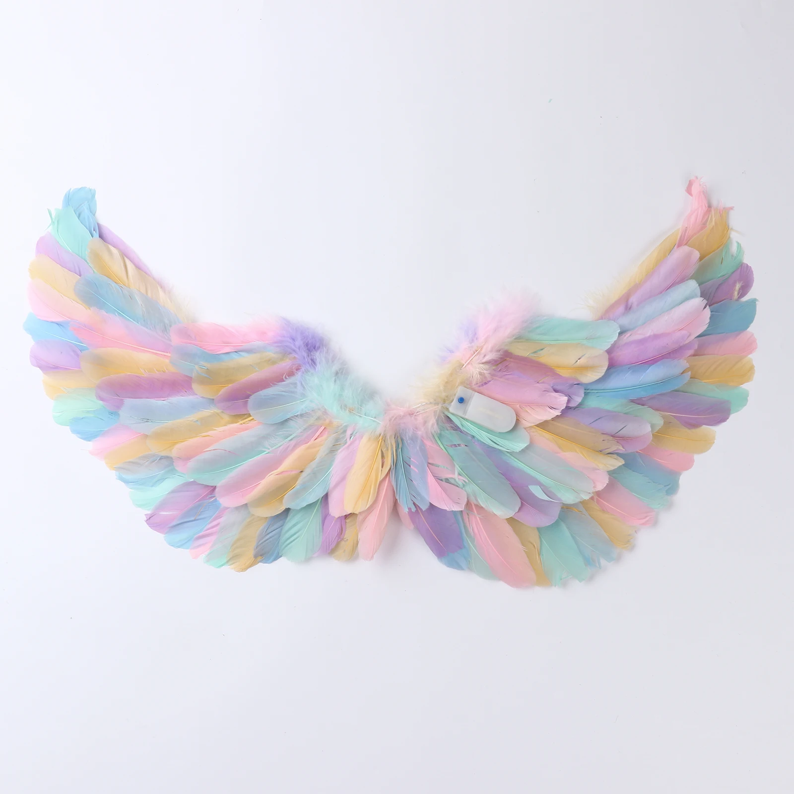 Alas de plumas LED iluminadas para niñas, alas de princesa, Ángel, elfo, Cosplay, accesorios de vestir de fantasía de Navidad, regalo de cumpleaños