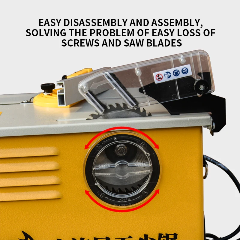 

Dust-free saw multifunctional woodworking power tool solid wood floor decoration electric saw bench cutting machine