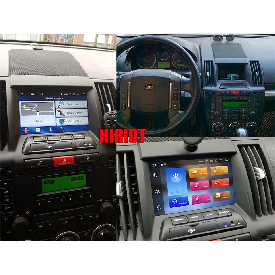 7-calowy samochodowy odtwarzacz GPS Android 14 dla Land Rover Freelander 2 2007-2012 Multimedialne Auto Stereo Carplay BT Nawigacja Wifi DAB+