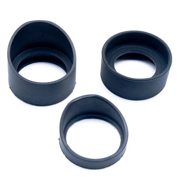 2 sztuk/zestaw 34mm średnica gumowa osłona okularu osłony oczu osłony oczu ochrona mikroskop stereo teleskop monokularowy lornetka