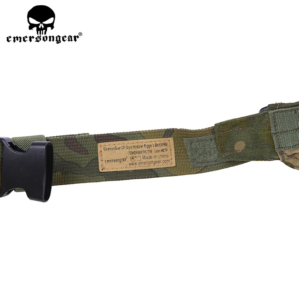 Imagem -06 - Cinto de Mrb Molle Modular Rigger Tático Engrenagem de Emergência Leve Combate Interno e Exterior Belt