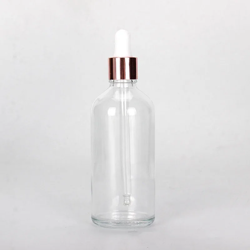 5ml 10ml 30ml 50ml 100ml Glass Dropper Bottles Translucence Essential Oil Bottles With Glass Pipettes Empty Refillable Bottles