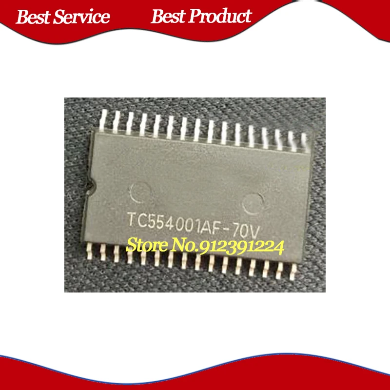10 piezas, TC554001AF-70V, SOP32, nuevo y Original, disponible