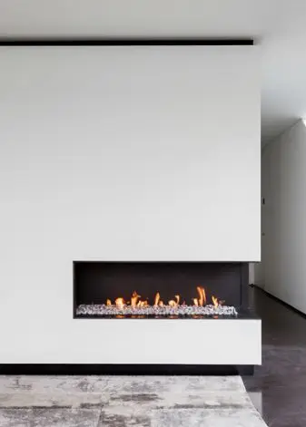 Inno-Fire 60 inch alcohol chimney fireplace modern