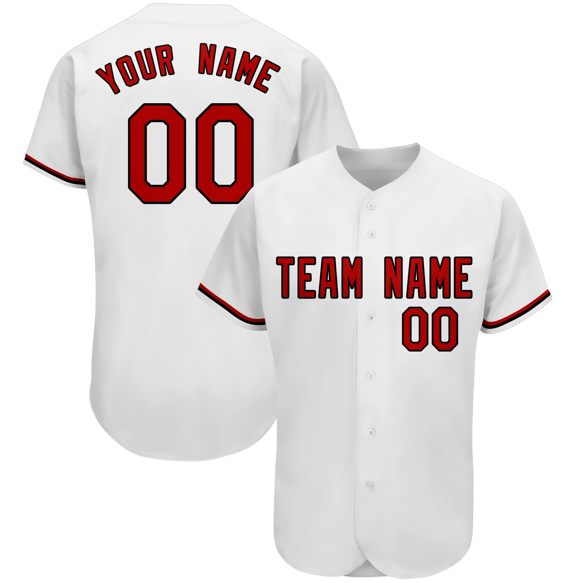 Customization Baseball Club Game Short Sleeve Training Team Uniform Boys And Girls Jerseys