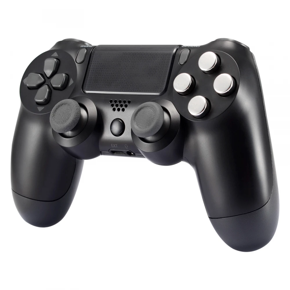 スーパレート磁気金属弾丸ボタンPS4コントローラー用の調整可能なアクションボタン交換部品すべてのモデル (20 in 1)