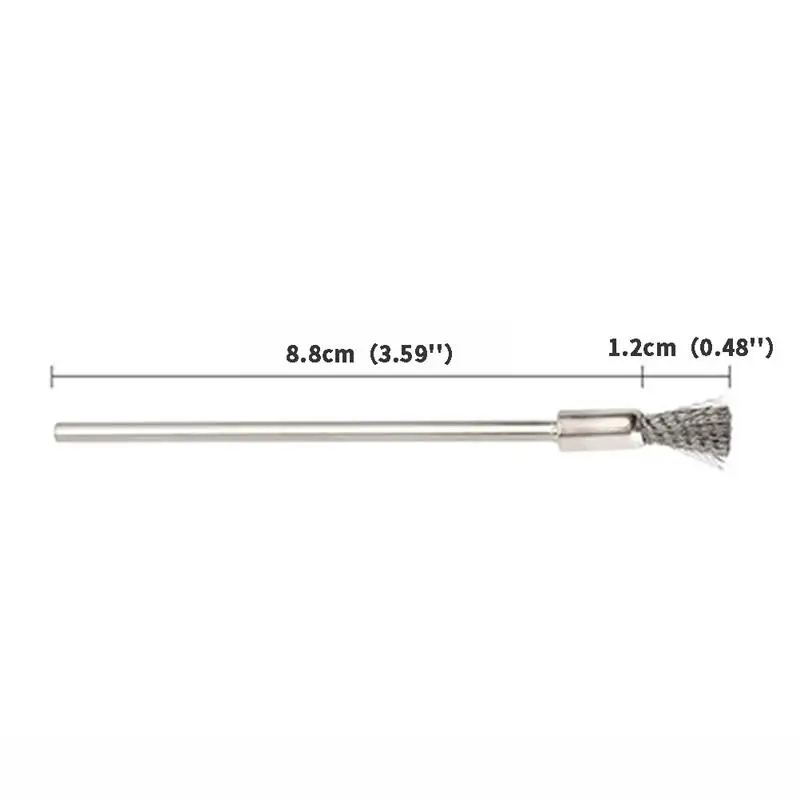 Escova de limpeza de aço inoxidável com a micro ferramenta do gabarito da bobina para a bobina de fio de aquecimento