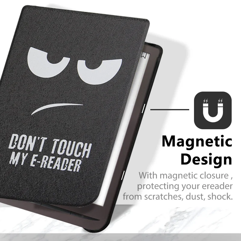 Case for PocketBook Inkpad Color for Inkpad Pro 3 7.8 Inch,Funda Capa for Pocketbook 740 Slim Leather E-Book PB740 Sleep Cover