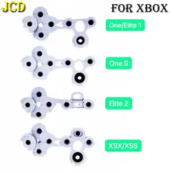 JCD silikonowy gumowy przycisk przewodzący do kontrolera Xbox One / Slim przycisk klucza kontaktowego do konsoli Xbox Elite Series X / S Gamepad