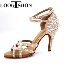 Loogtshon Women's boots Woman shoes shoes woman spring summer 2022 Women summer shoe heel shoe latin dance shoes
