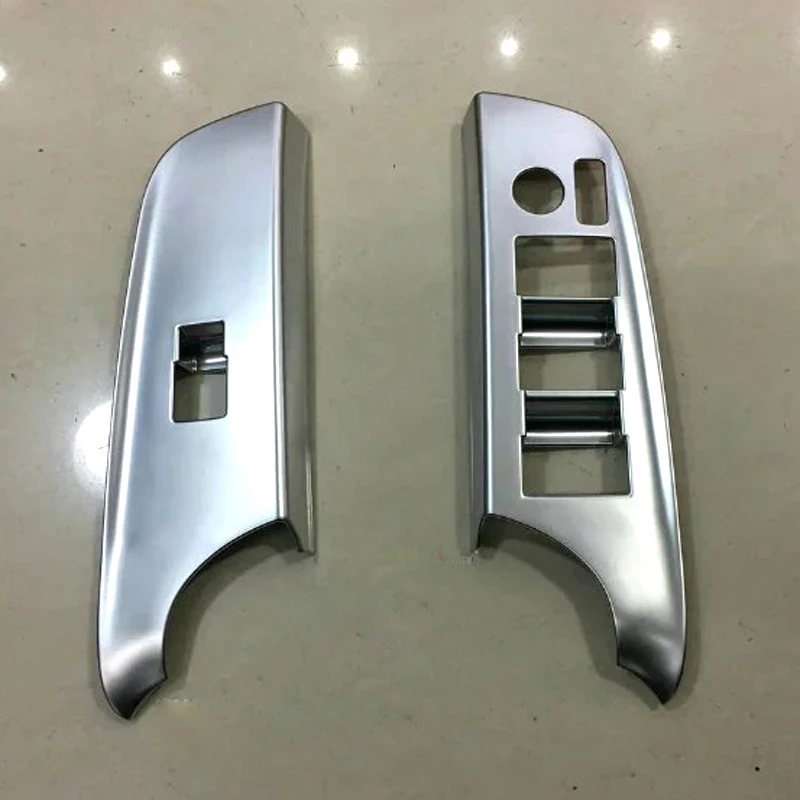 For Toyota Sienta NHP170 2015 2016 2017 2018 Car Window Armrest Cover Glass Lift Switch Trim ABS Decoration Accessories