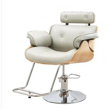 Web celebrity chair hairdressing chair barbershop chair hair salon special can be put down can lie hairdressing chair haircuttin