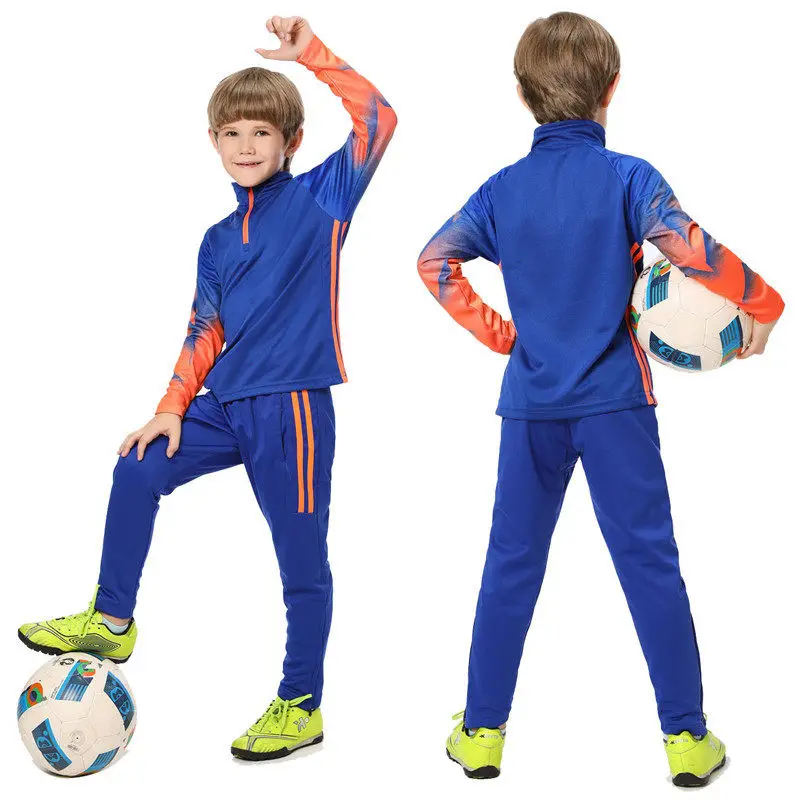 Boy Girl Autumn Running Family Look Matching Outfits Children Kid Basketball Football Sets Sport Suit Tracksuit Jersey Kit 15