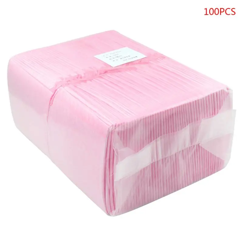 100Pcs/Pack Infant Disposable Changing Pad Newborn Baby Breathable Waterproof Leak Proof Diapers