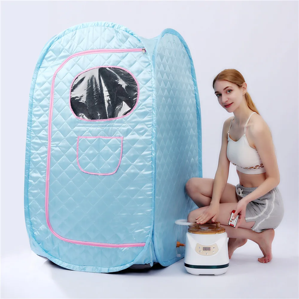 Portable Steam Sauna Generator 2.8L 1500W For Sauna SPA larger TentLose Weight Detox Therapy Steam Fold Sauna Cabin