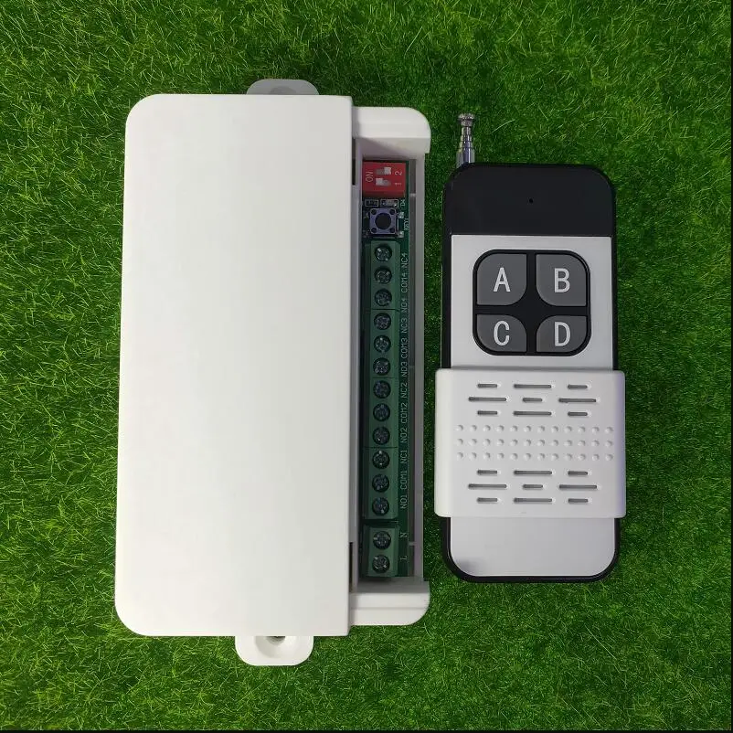 Ac 220V 4 Ch Rf Wir…