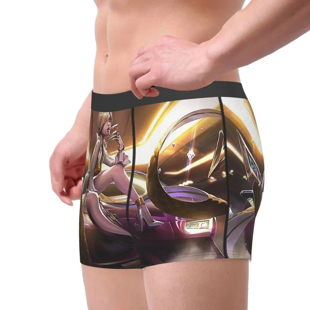 PRESTIGE K DA Evelynn League of Legends LOL MOBA Games Underpants Cotton Panties Men\'s Underwear Sexy Shorts Boxer Briefs