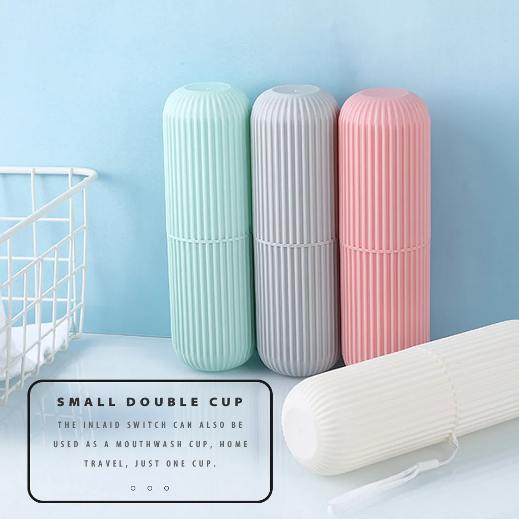 Xiaomi Du Lịch Di Động Bàn Chải Đánh Răng Cup Nhà Tắm Kem Đánh Răng Đựng Bảo Quản Hộp Người Tổ Chức Du Lịch Đồ Vệ Sinh Cốc Trữ Mới