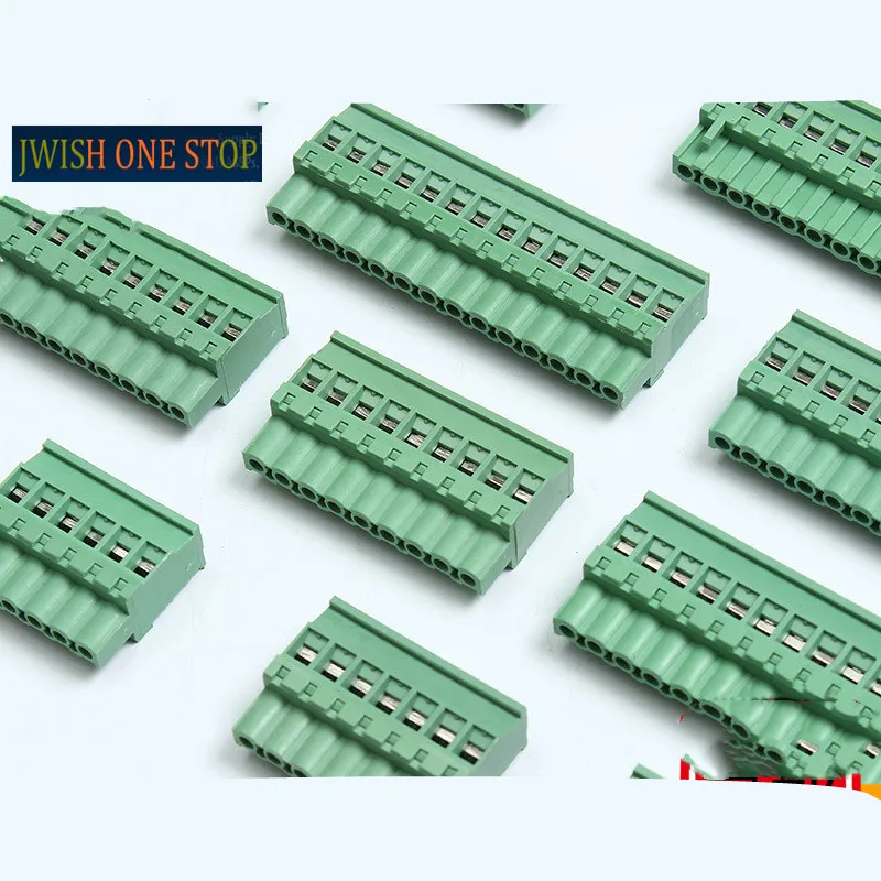 

Pluggable PCB Wiring Terminal Array MG2EDGKB-5.08-9P10P11P12P13P14P15P16PKF Environmental Ul Vertical