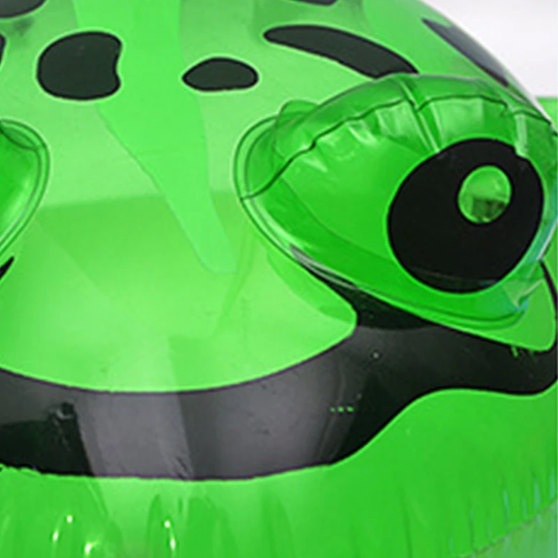 

Funny Cute Inflatable Frog with Flashing Light Animal Blow up Toys Party Decor