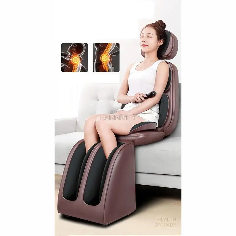 

Elektrische Massager Hals Lumbale Terug Schouders Multifunctionele Body Vibration Kneden Stoel Kussen Huishoudelijke 220V