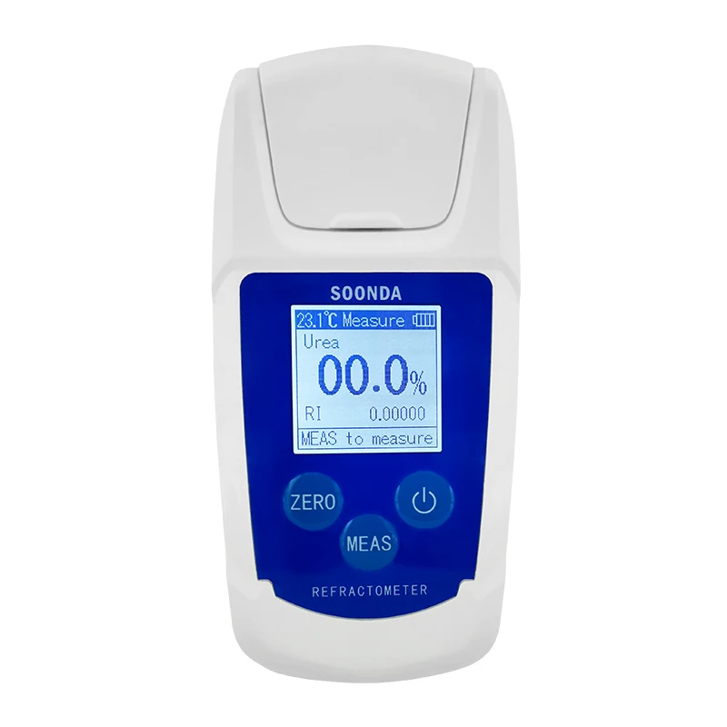 Medidor Digital de concentración de Urea para coche, instrumento detector para tratamiento de escape de coche diésel, probador de solución de Urea fluida, 0-55%