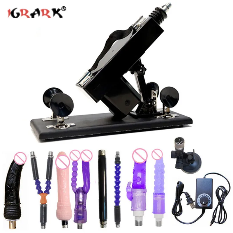 Automatic Sex Machine With Dildo Cock Penis Attachments Vibrator Sex Toys for Couples Adult Men Women Vagina Female Masturbator