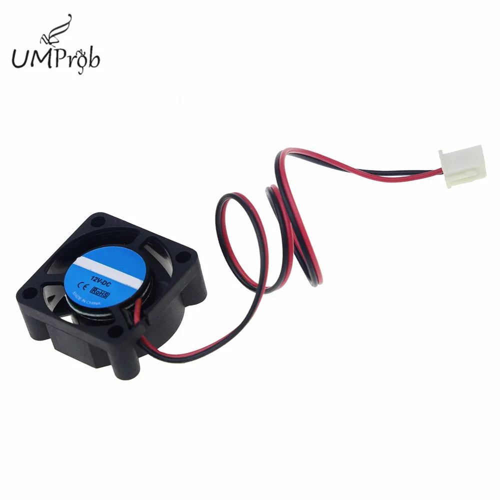 DC 12V Mini Cooling Fan 2Pin /3Pin Cooler Brushless Chipset Heat Sink Small Exhaust Fan For 3D Printer Diy Kit