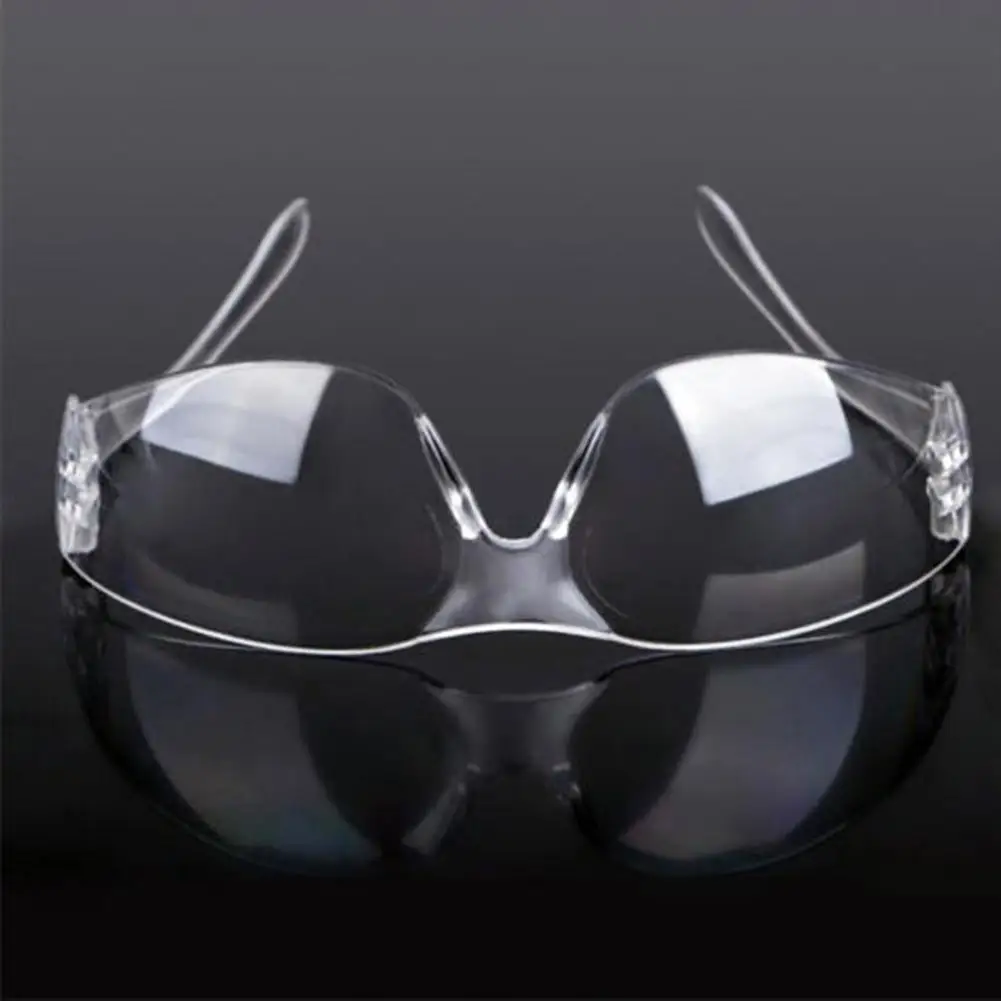 Clear Anti-impact Safety Goggles Factory Lab Outdoor Work Eye Protection Safety Goggles Glasses Anti-dust Lightweight Spectacles