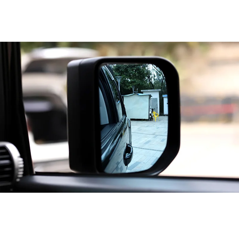 1 Pair 2PCS Side rearview mirror blue glass lens For Toyota FJ Cruiser 2009 2010 2011-2014 Wide view anti glare side car mirrors