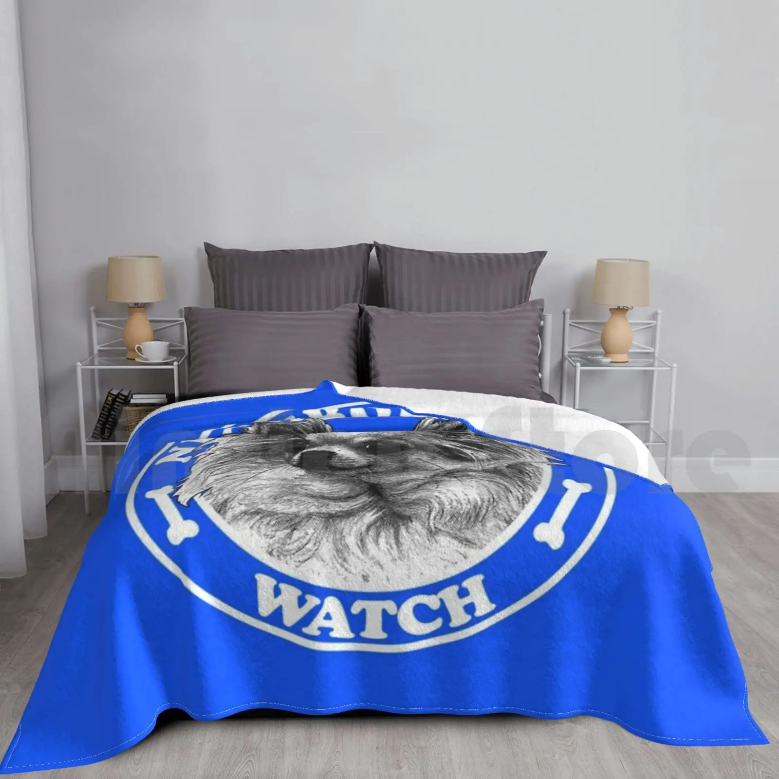 Couverture de montre de quartier, super douce, chaude, légère, mince, anti-criminel