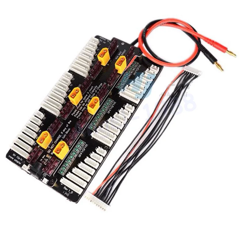RC 2-6S 2-8S T / XT60 / XT90 / XT30 / JST Lipo Akku Parallel-Ladeplatte für Imax B6 B6AC B8 Schnellladung für RC-Modelle – Detail 7