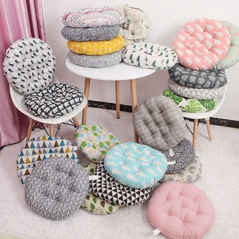 

56 Round Cushion 38x38/43x43/48x48cm office chair sofa cushion tatami circular decoration seat cushion chair cushions wholesale