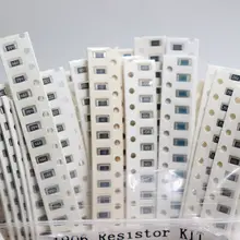 1206 SMD Resistor Kit 1ohm to 1M ohm #2