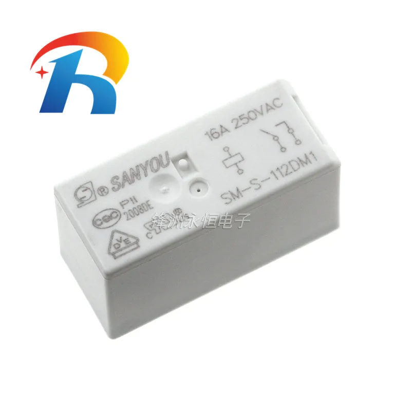 Free shipping 5PCS SM-S-112/105/124DM1 SM-S-112DM1 SM-S-105DM1 SM-S-124DM1 new relay 6PIN 16A250VAC 115F