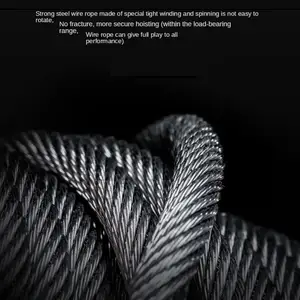 Portable electric crane for cars, home improvement, cargo handling, elevation workshop, 500kg 10 Main Sales Electric Talk - №1