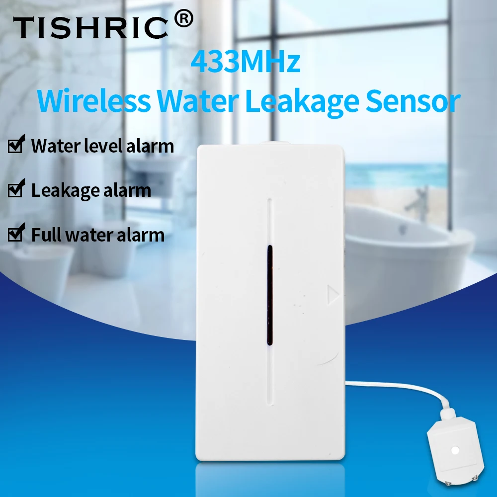 Ewelink Water Leak Sensor Flood Water Leak Detector Remote Alarm Smart Home For Home Security Works With SONOFF Bridge