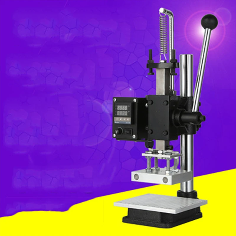 Wallet Pressing Label Labeling Machine Multifunctional Small Digital Display Hot Stamping Machine, Printing Press