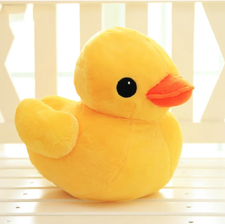 10CM 20cm Cute Yellow Duck Plush Toy Soft Plush T Stuffed Animal Doll Toy Children Children Baby Girl Christmas Gifts