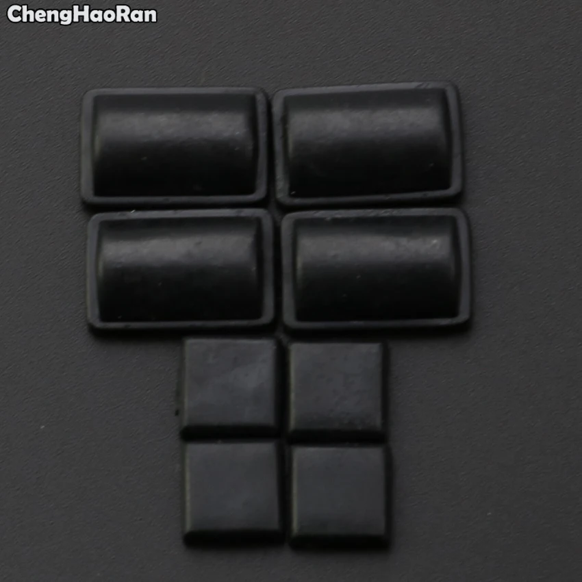 ChengHaoRan Cho WII Miếng Lót Cao Su Trắng Đen Ốp Vít Chân Cao Su Bao Bộ Điều Khiển WII