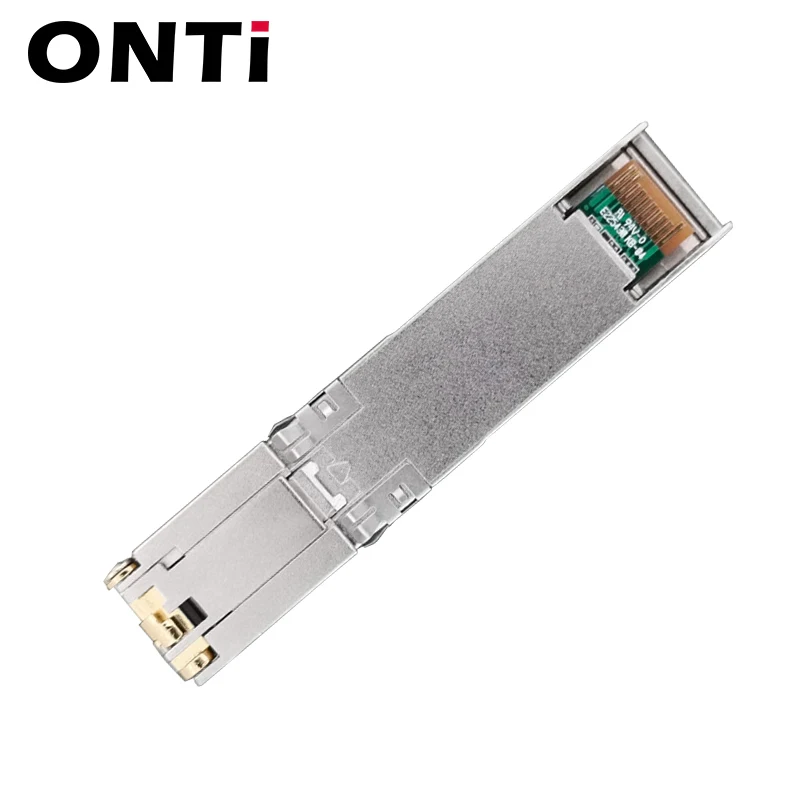 Imagem -02 - Fibra Óptica Ethernet Onti-copper Módulo Sfp Plus 10gbase-tx Ftth Compatível com Cisco Interruptor Mikrotik 30m 80m 10g Rj45