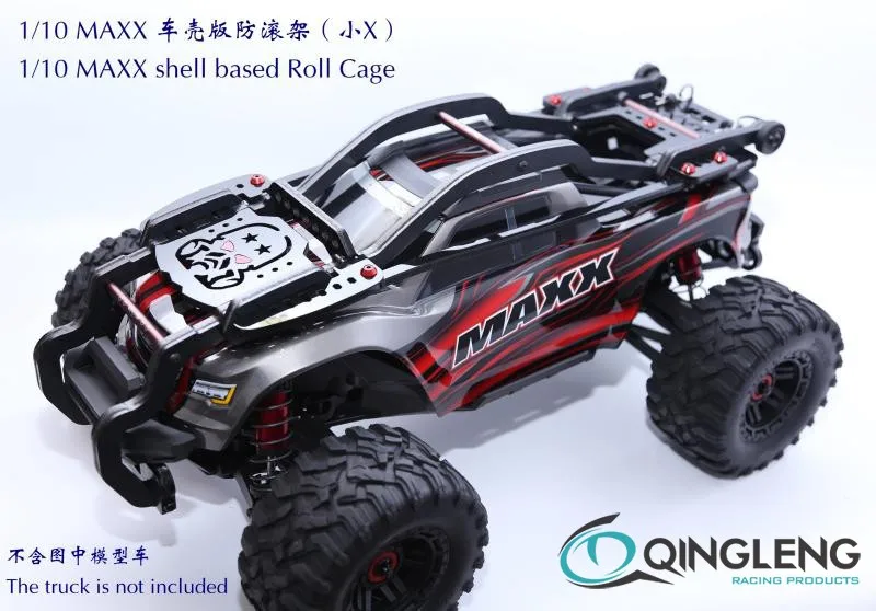 1/10 trs MAXX small X roll cage car shell version