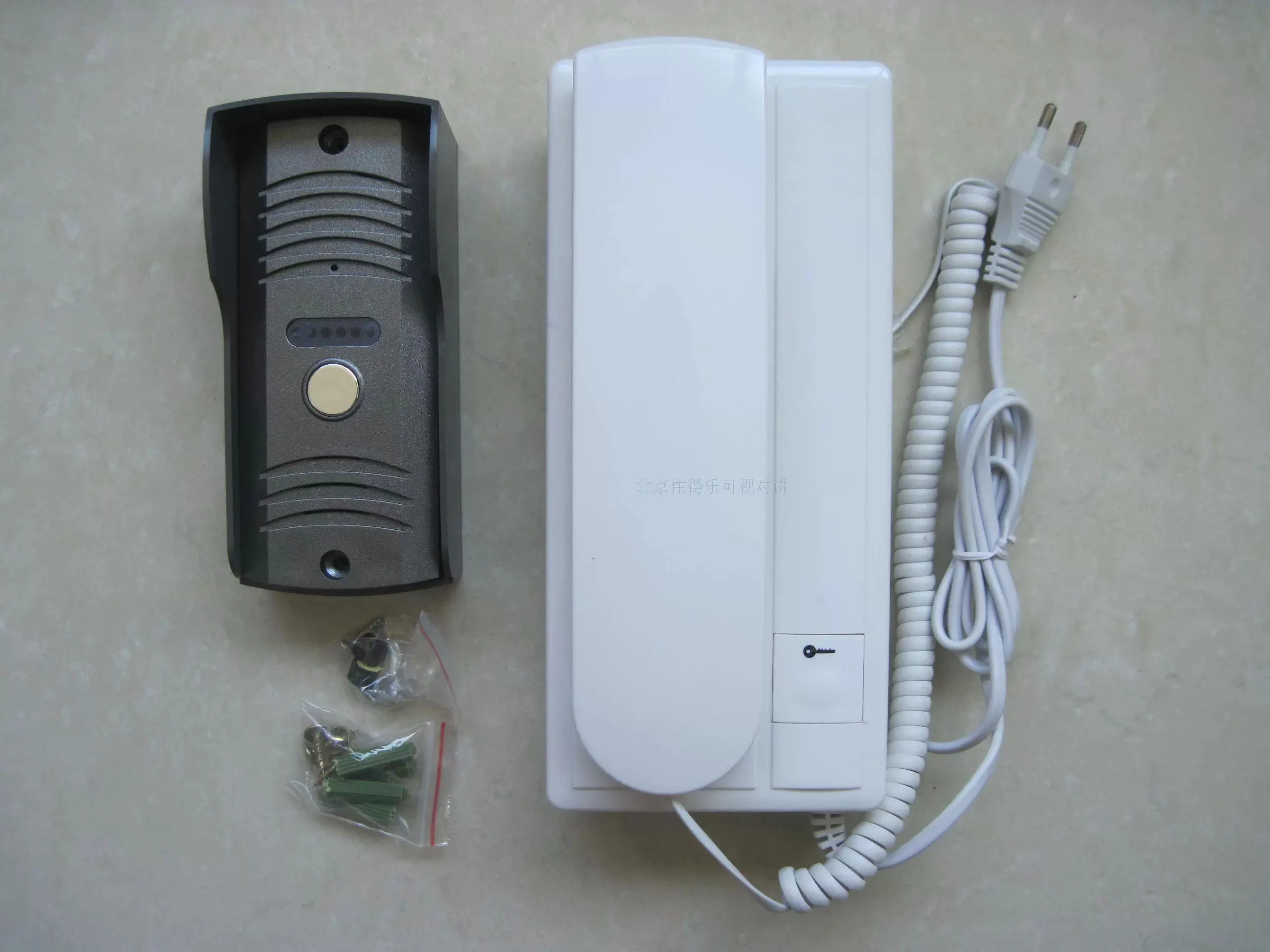 ZDL-3208C New arrival home security intercom system 2-WIRE New audio door phone  ,unlock function