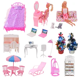 Accessoires de maison de courses, meubles, arbre de Noël, chaise, chaussure, miroir T1 pour Barbies, beurre, BJD Kelly 1:12, jouets de bricolage