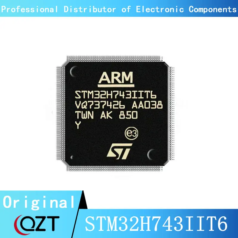 

10pcs/lot STM32H743 STM32H743II STM32H743IIT6 LQFP-176 Microcontroller chip New spot