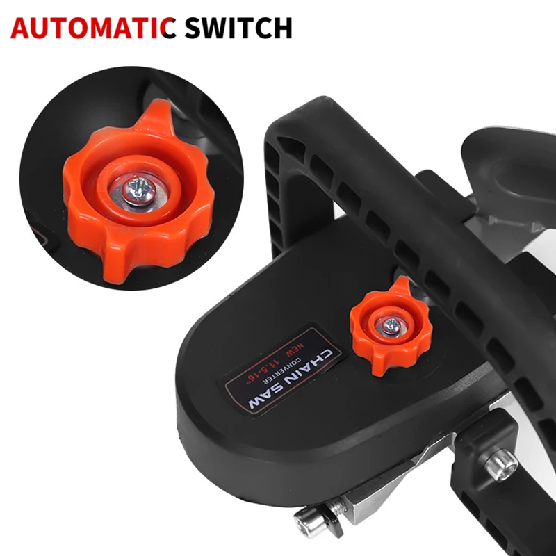 Electric Chain Saw Adapter Converter Bracket DIY Set For 11.5'' Electric Angle Grinder Woodworking Tool M10 M14 M16