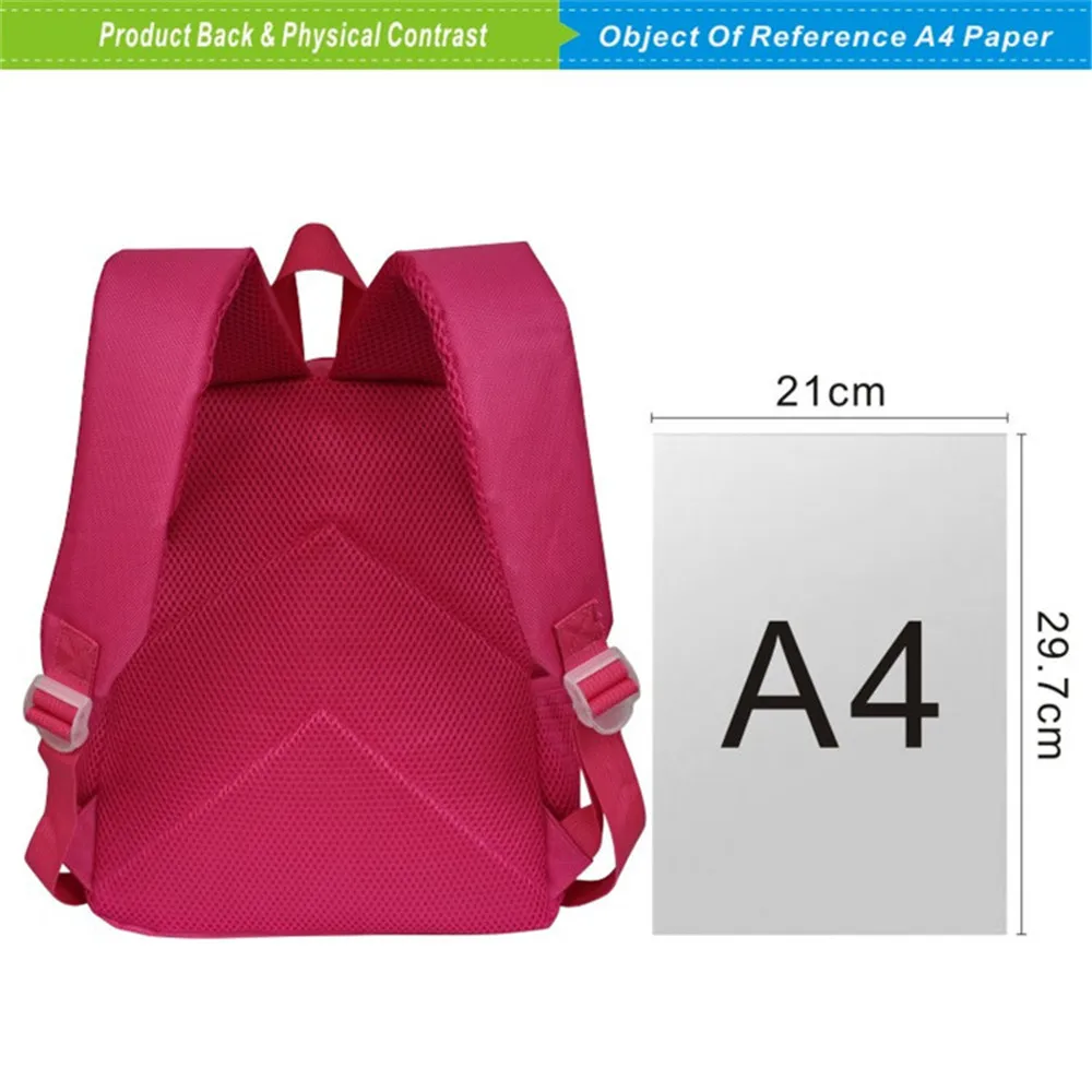 Рюкзак для девочек и мальчиков, с рисунком аниме