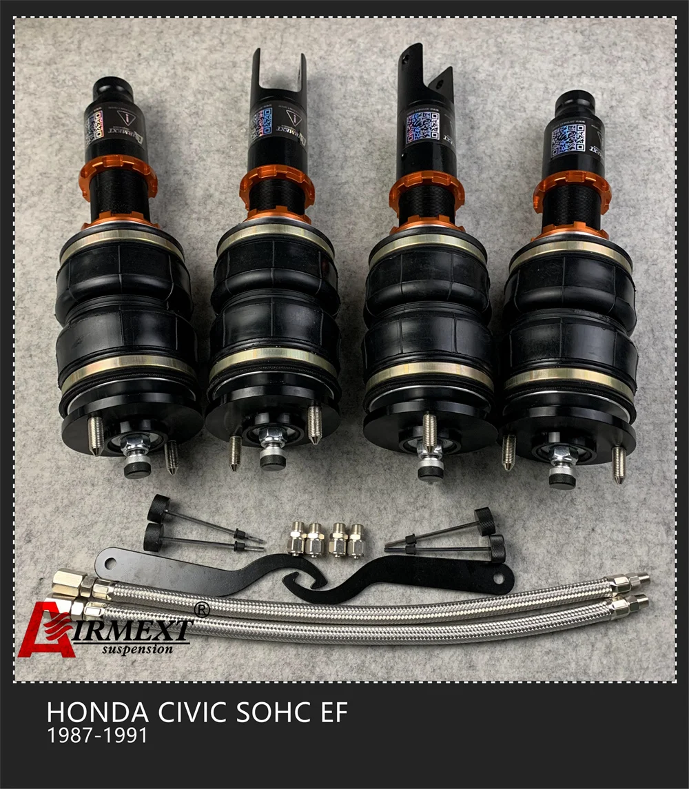 For HONDA CIVIC SOHC EF(1987-1991)/ Air suspension kit /coilover air spring /Auto parts/ air spring/pneumatic